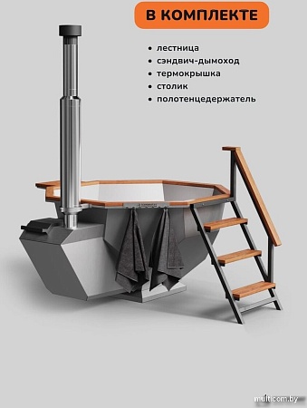 Банный чан Scandinaf Diamond 190