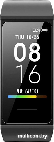 Фитнес-браслет Xiaomi Mi Smart Band 4C (черный, русская версия)