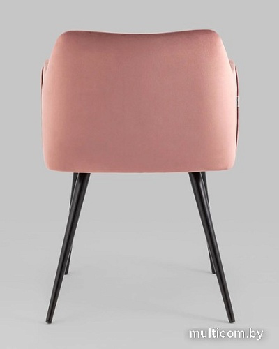 Стул Stool Group Джоэл с подлокотниками vd-joel-b15 (велюр пыльно-розовый)