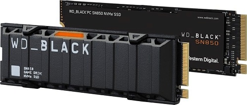SSD WD Black SN850 NVMe Heatsink 2TB WDS200T1XHE