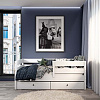 Кровать-тахта EcoWood Атланта 80x160 с ящиками ECO.001.00051.80-160.W