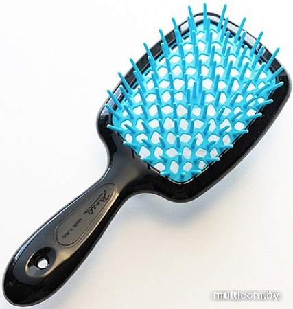 Щетка Janeke Superbrush Small 71SP234TSE (черный/голубой)