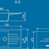 Кухонная мойка Ulgran U-400 (белый)