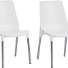 Стул TetChair Genius металл/пластик (2шт, белый/ножки хром)