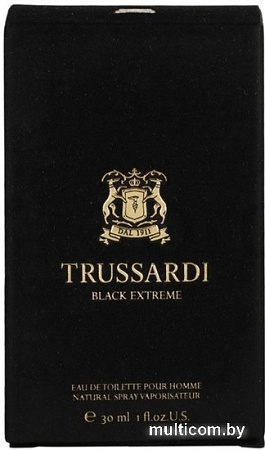 Trussardi Black Extreme EdT (30 мл)