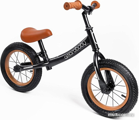 Беговел Amarobaby Road Racer (черный)