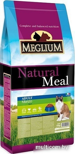 Сухой корм для кошек Meglium Cat Adult Beef 15 кг