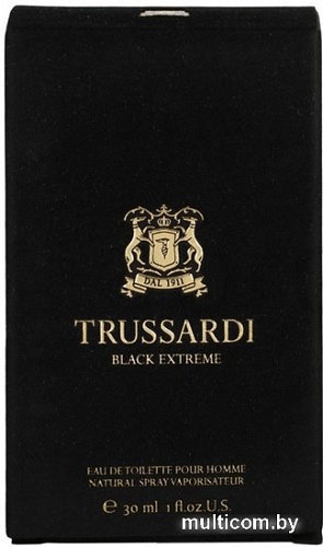 Trussardi Black Extreme EdT (30 мл)