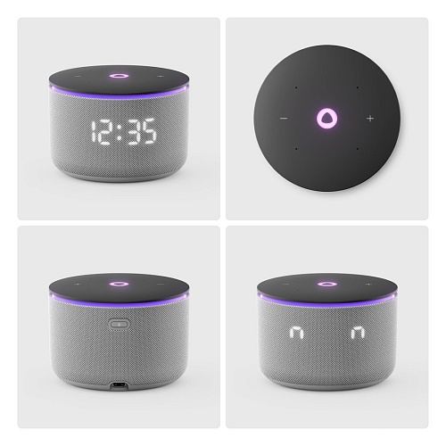 Умная колонка Яндекс Станция Мини 3 Про (серый)