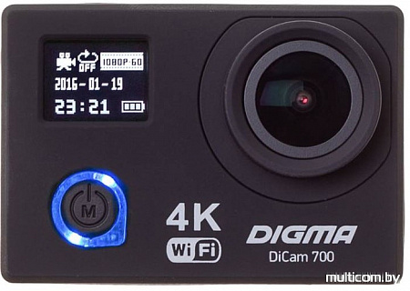 Экшен-камера Digma DiCam 700