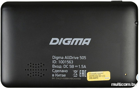 GPS навигатор Digma AllDrive 505