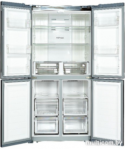 Четырёхдверный холодильник Hiberg RFQ-490DX NFGB