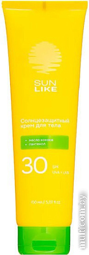 Крем солнцезащитный Sun Like Для тела SPF30 (150мл)