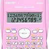 Инженерный калькулятор Deli D82MS (розовый)