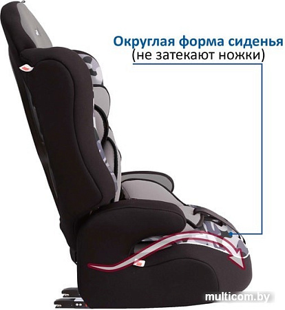 Автокресло Siger Art Прайм Isofix (милитари)