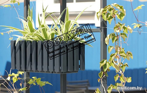 Вазон Prosperplast Boardee Fencycase W DDEF600W-R222 (коричневый)