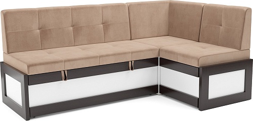 Угловой диван Мебель-АРС Нотис 191х82х116 см M11-27-14 (кордрой бежевый)