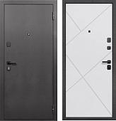 Металлическая дверь Guard 7см Серебро/белый матовый (86x205, правая)