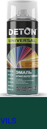 Эмаль Deton Universal Алкидная атмосферостойкая RAL 6005 0.52 л (зеленый)
