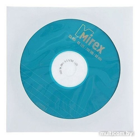 CD-RW диск Mirex 700Mb 12x Mirex конверт UL121002A8C