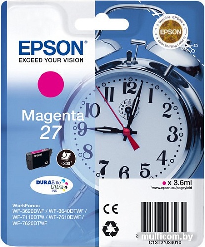Картридж Epson C13T27034020