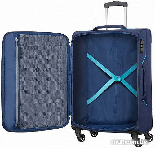 Чемодан-спиннер American Tourister Holiday Heat Navy 67 см