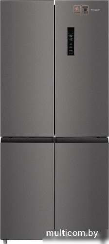 Холодильник side by side Weissgauff WCD 590 Nofrost Inverter Premium Biofresh Dark Inox