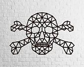 Настенная фигура Eco-Wood-Art Веселый роджер