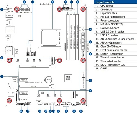 Материнская плата ASUS ROG Strix B550-A Gaming