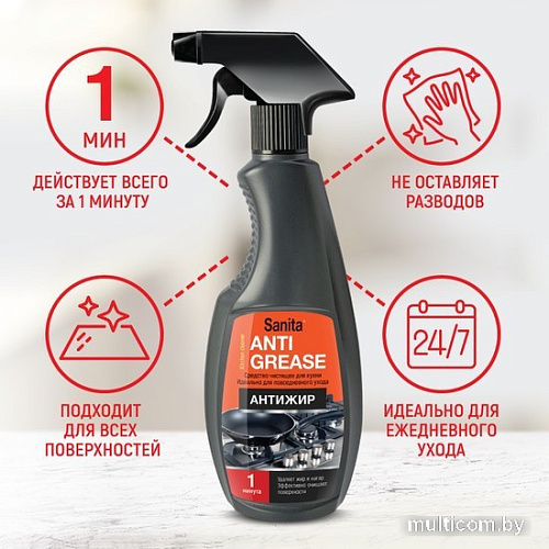 Средство для вытяжек Sanita 1 Минута