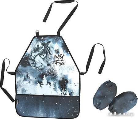 Набор фартук и нарукавники Erich Krause Timber Wolf 60257