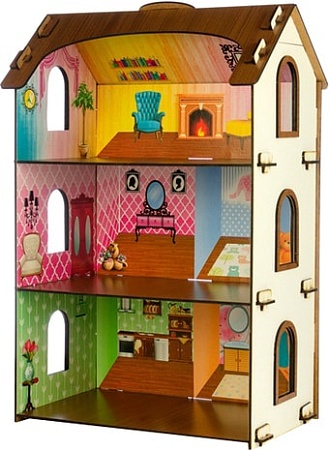 Кукольный домик Теремок Лоли 3128