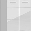 Комод НК-Мебель Gloss КМВ-60 73374543 (белый-черный)