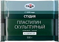 Пластилин скульптурный Гамма Студия 2.80.Е050.004 (500 г, оливковый, мягкий)
