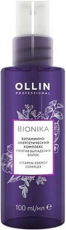 Спрей Ollin Professional BioNika Витаминно-энергетический комплекс против выпадения волос 100 мл