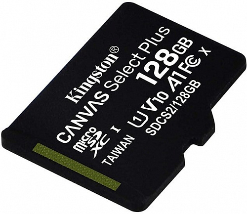 Карта памяти Kingston Canvas Select Plus microSDXC 128GB