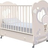 Классическая детская кроватка Nuovita Stanzione Cute Bear Swing (ваниль)