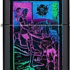 Зажигалка Zippo Black Light Tarot Card Design 49698-000003