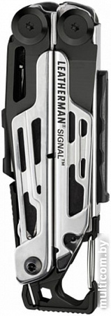 Мультитул Leatherman Signal Black & Silver (черный/серебристый)