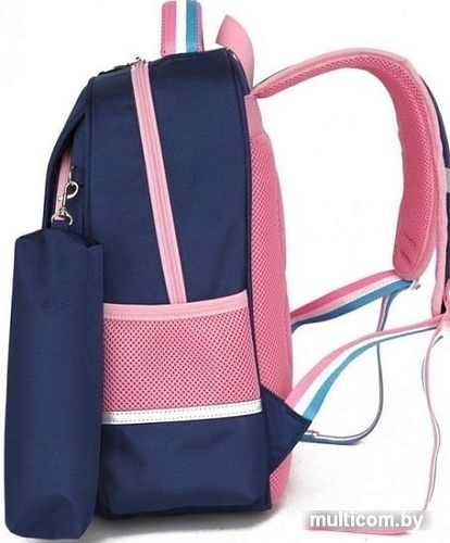 Рюкзак Sun Eight SE-2748 (темно-синий/розовый)