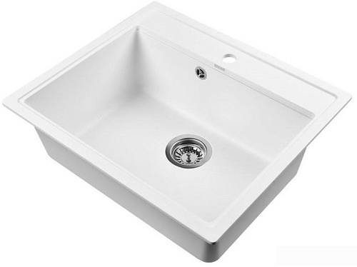 Кухонная мойка Wisent 600-28W (с сифоном GER013)