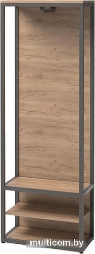 Стенка Millwood Neo Loft ML-1 Л (дуб табачный Craft/металл черный)