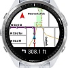 Умные часы Garmin Forerunner 965 (белый/серый)