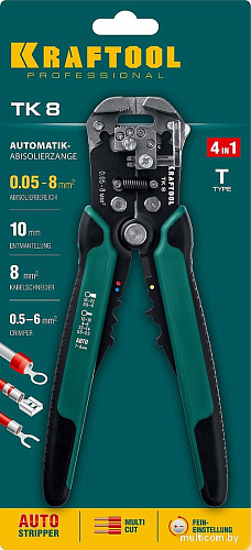 Кримпер KRAFTOOL TK-8 22637