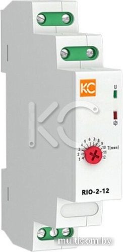 Реле импульсное КС RIO-2-12 с задержкой отключения 82749