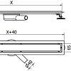 Корпус для трапа Mexen Flat 360 1040080