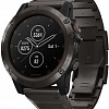 Умные часы Garmin Fenix 5X Plus Sapphire (титановый серый/титановый)