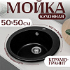 Кухонная мойка Saniteco Linea (оникс)