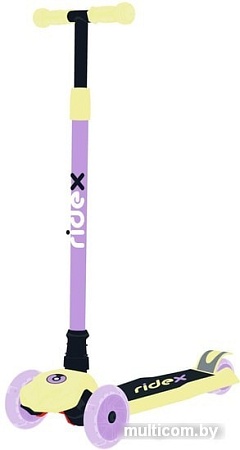 Самокат Ridex Chip (фиолетовый/желтый)