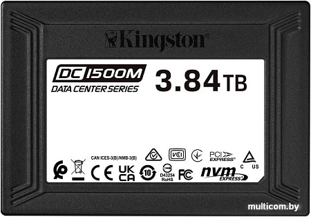 SSD Kingston DC1500M 3.84TB SEDC1500M/3840G